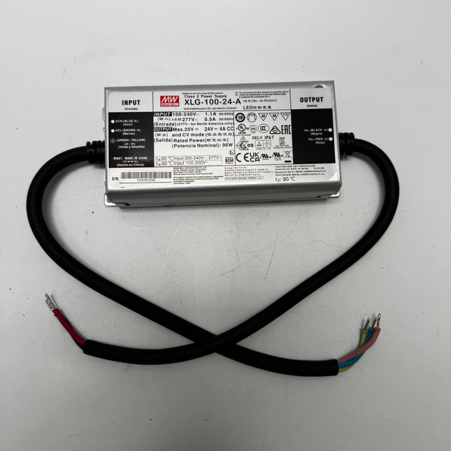 MEAN WELL XLG-100 series: constant-voltage/constant-current LED driver - XLG-100-24-A