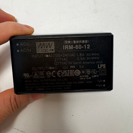 MEAN WELL IRM-60 series: PCB mounting green power supply module - IRM-60-12