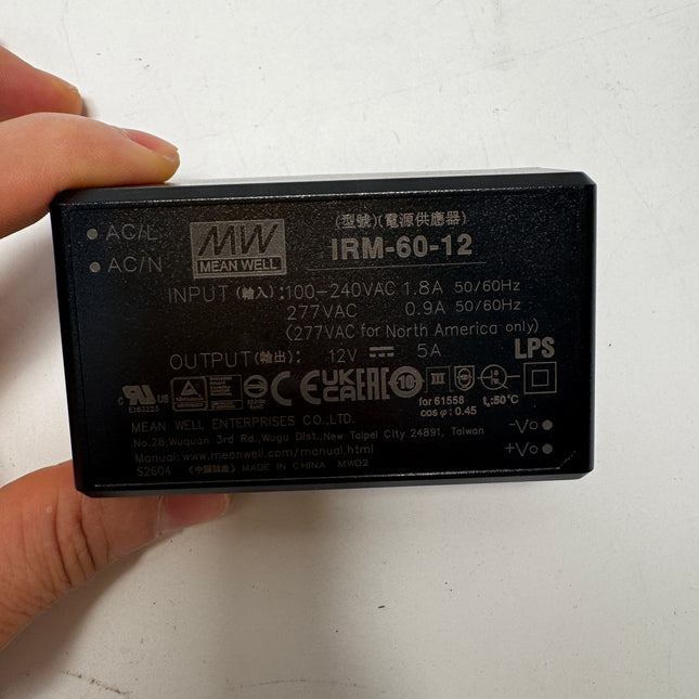 MEAN WELL IRM-60 series: PCB mounting green power supply module - IRM-60-12