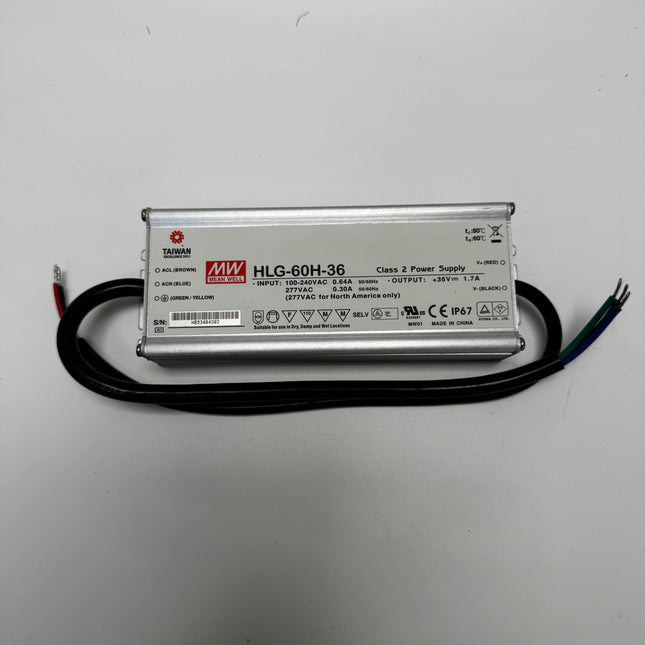 MEAN WELL HLG series: constant current type + constant voltage type LED driver - HLG-60H-36