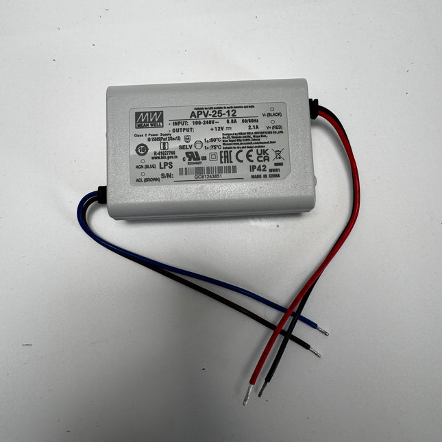 MEAN WELL APV Series: Switching Power Supply - APV-25-12