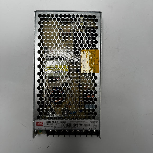 MEAN WELL LRS-200 Series: Power Supply - LRS-200-5