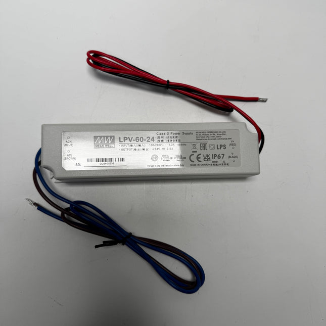 MEAN WELL LPV series: LED switching power supply - LPV-60-24