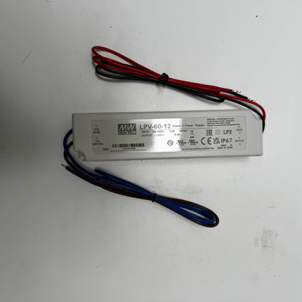 MEAN WELL LPV series: LED switching power supply - LPV-60-12