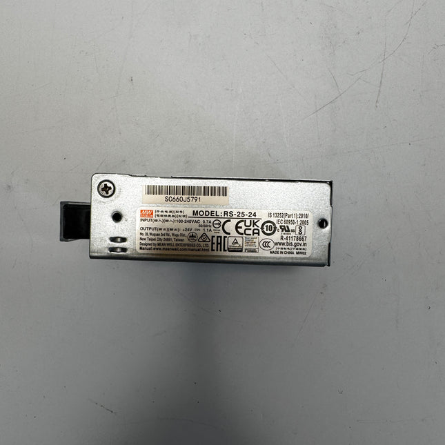 MEAN WELL RS-25 series: Enclosed AC/DC Switching Power Supply - RS-25-24