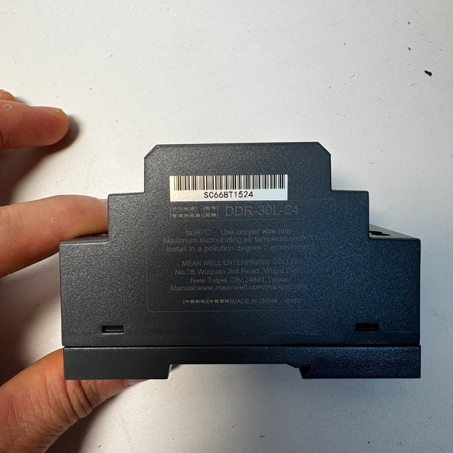 MEAN WELL DDR-30 series: DIN Rail DC/DC Converter - DDR-30L-24