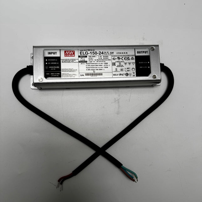 MEAN WELL ELG Series: Constant Current + Constant Voltage LED Driver - ELG-150-24
