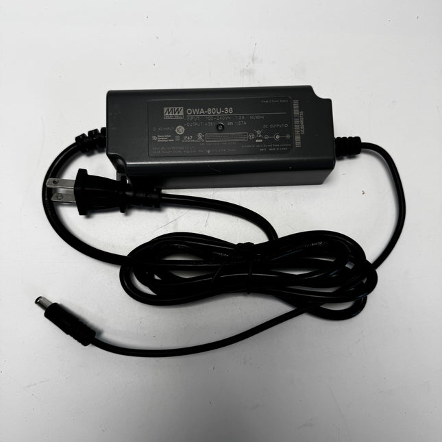 MEAN WELL OWA Series: Moisture Proof Adapter - OWA-60U-36