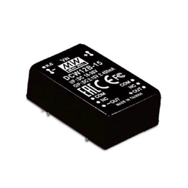 MEAN WELL DCW12 Series: Regulated Voltage Converter - DCW12B-05