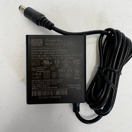 MEAN WELL NGE series: replaceable plug green energy adapter - NGE12U12-P1J