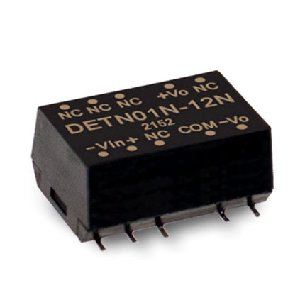 MEAN WELL DETN01-N series: DC-DC unregulated converter - DETN01L-12N