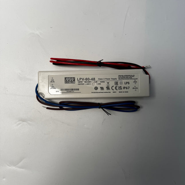 MEAN WELL LPV series: LED switching power supply - LPV-60-48