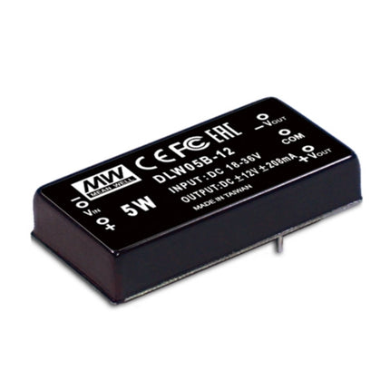MEAN WELL DLW05 Series: Regulator Converter - DLW05C-15