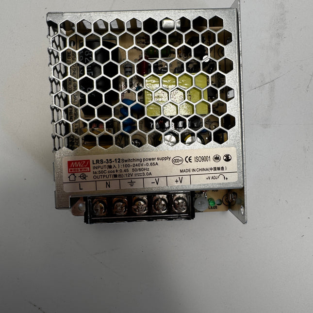 MEAN WELL LRS-35 Series: Power Supply - LRS-35-12