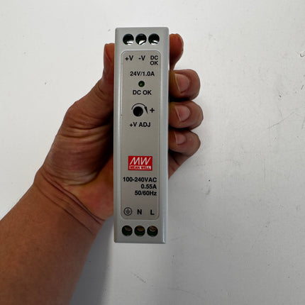 MEAN WELL MDR-20 series: rail type industrial power supply - MDR-20-24