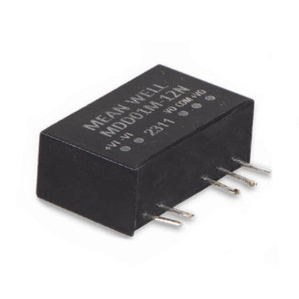 MEAN WELL MDD01-N series: DC-DC medical grade unregulated converter - MDD01N-05N