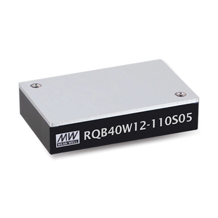 MEAN WELL RQB Series: Wide Input Railway DC-DC Converter - RQB40W12-110S05