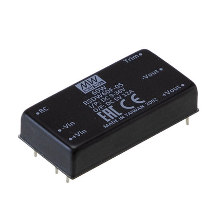 MEAN WELL RSDW60 Series: DC-DC Converter - RSDW60F-03