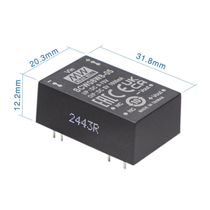 MEAN WELL SCW08W8 series: voltage regulator converter - SCW08W8-09