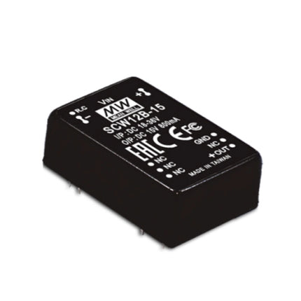 MEAN WELL SCW12 Series: Regulated Voltage Converter - SCW12A-05