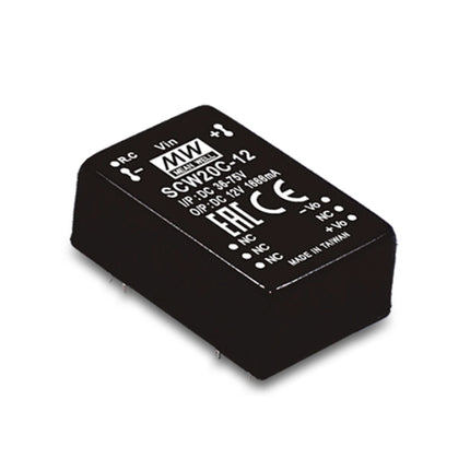 MEAN WELL SCW20 Series: Regulated Converter - SCW20B-05
