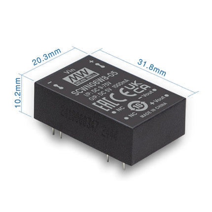 MEAN WELL SCWN06W8 series: voltage regulator converter - SCWN06W8-05