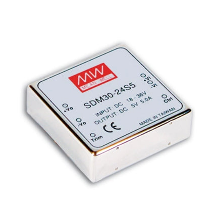 MEAN WELL SDM30 Series: DC-DC Conversion Power Supply - SDM30-48S15