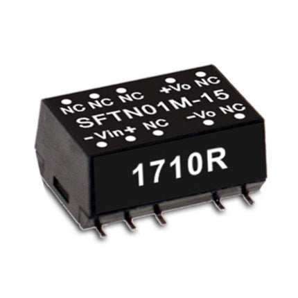 MEAN WELL SFTN01 Series: DC-DC Unregulated Converter - SFTN01M-15SC