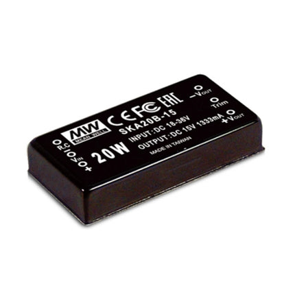 MEAN WELL SKA15 Series: Regulated Voltage Converter - SKA20A-05