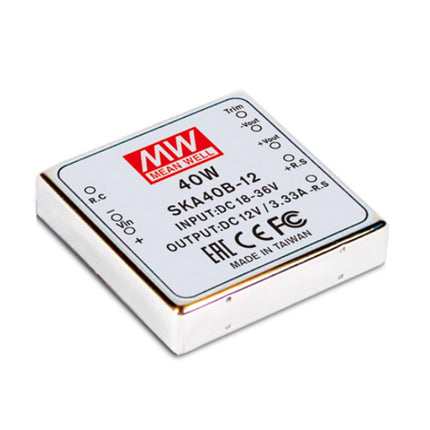 MEAN WELL SKA40 Series: Regulated Voltage Converter - SKA40B-15