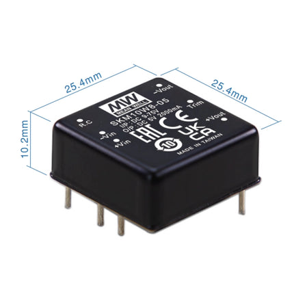 MEAN WELL DKM10W8 series: voltage regulator converter - DKM10W8-12