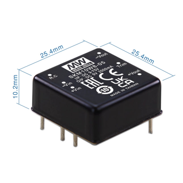 MEAN WELL DKM10W8 series: voltage regulator converter - DKM10W8-15