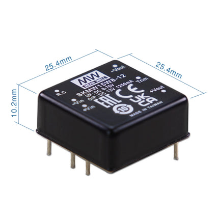 MEAN WELL DKMW15W8 series: voltage regulator converter - DKMW15W8-12