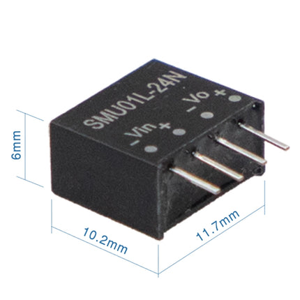 MEAN WELL SMU01-N series: DC-DC unregulated converter - SMU01L-03N