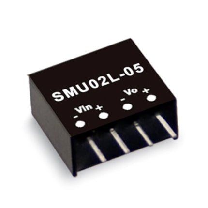 MEAN WELL SMU02 Series: DC-DC Unregulated Converter - SMU02M-12