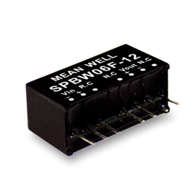 MEAN WELL DPBW06 Series: DC-DC Regulated Converter - DPBW06F-05