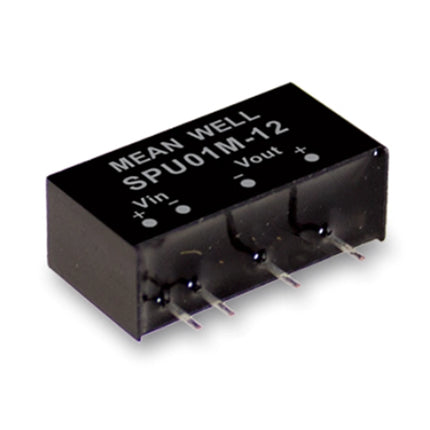 MEAN WELL DPU01 Series: DC-DC Unregulated Converter - DPU01M-12
