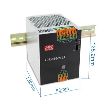 MEAN WELL XDR-960 Series: Rail Power Supply - XDR-960-36LAGL