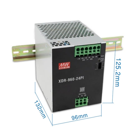 MEAN WELL XDR-960 Series: Rail Power Supply - XDR-960-48PIGL