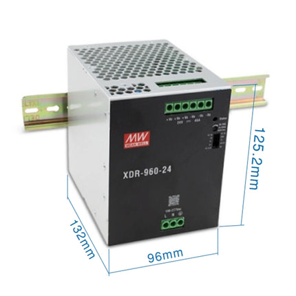 MEAN WELL XDR-960 Series: Rail Power Supply - XDR-960-48GL