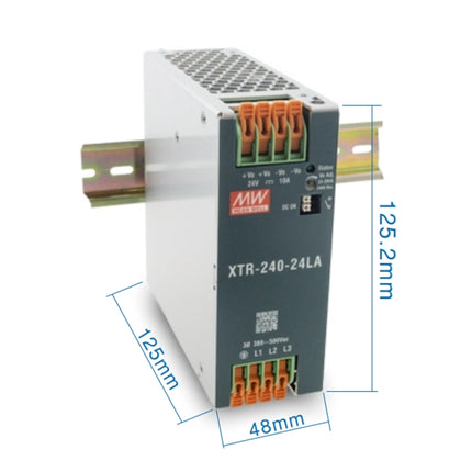 MEAN WELL XTR-240 Series: Rail Power Supply - XTR-240P-36LA