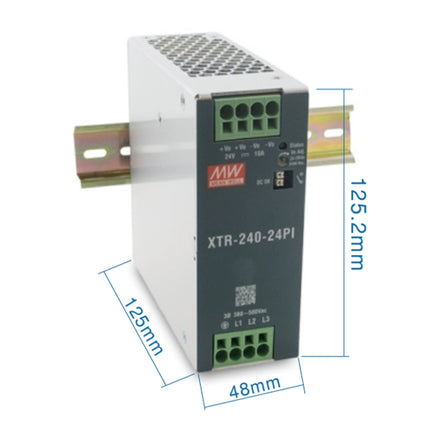 MEAN WELL XTR-240 Series: Rail Power Supply - XTR-240-12PI