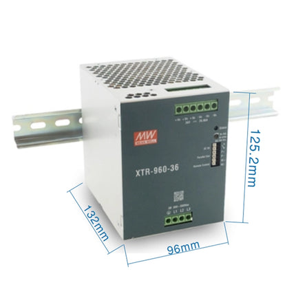 MEAN WELL XTR-960 Series: Rail Power Supply - XTR-960-24GL